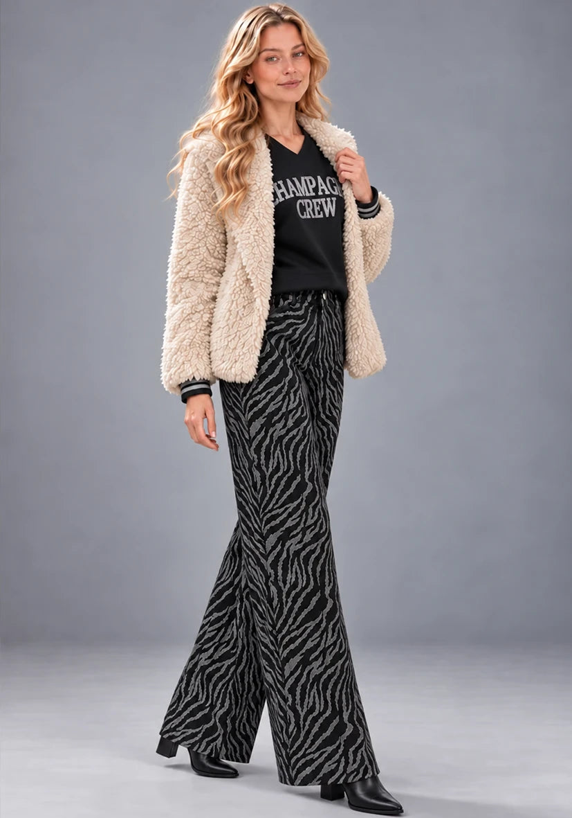 Jacket Teddy Bloom Sand