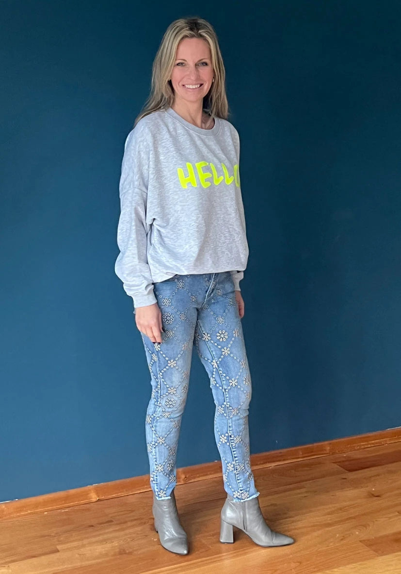 Jeans Floral
