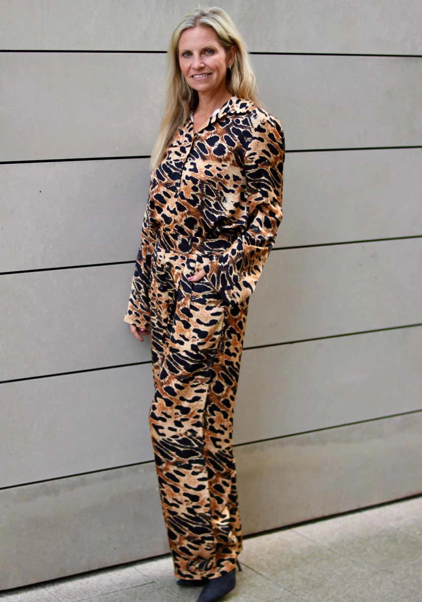 Pants Fancy Leo - brown