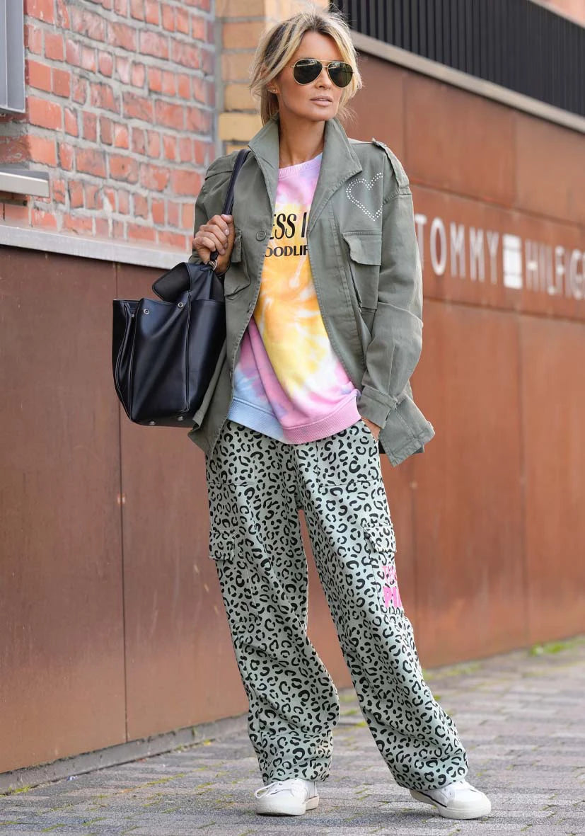 Pants Think Pink - Leo almond
