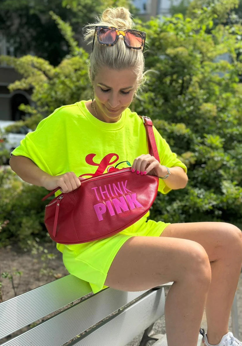 Shorts Love Cherry - neonyellow