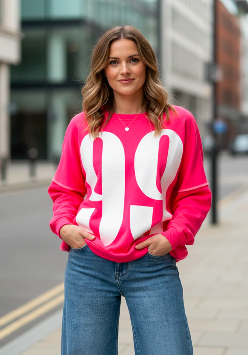 Roundneck 99 - neonpink