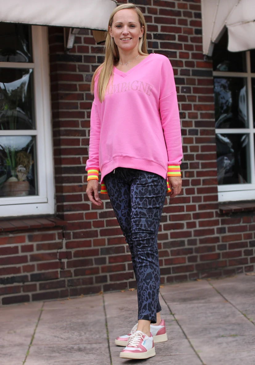 Jog-Pants Fancy Leo - anthracite