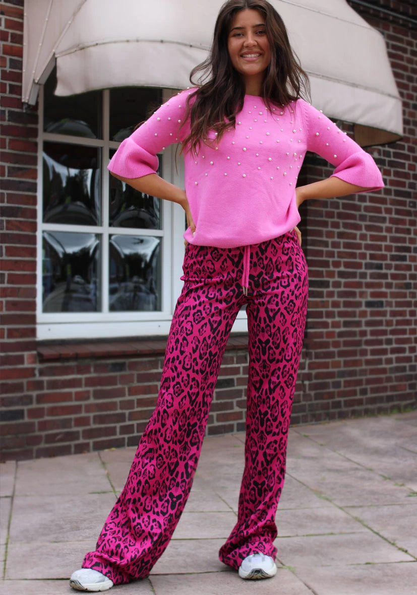 Wide Leg Pants Leo - pink (BS)