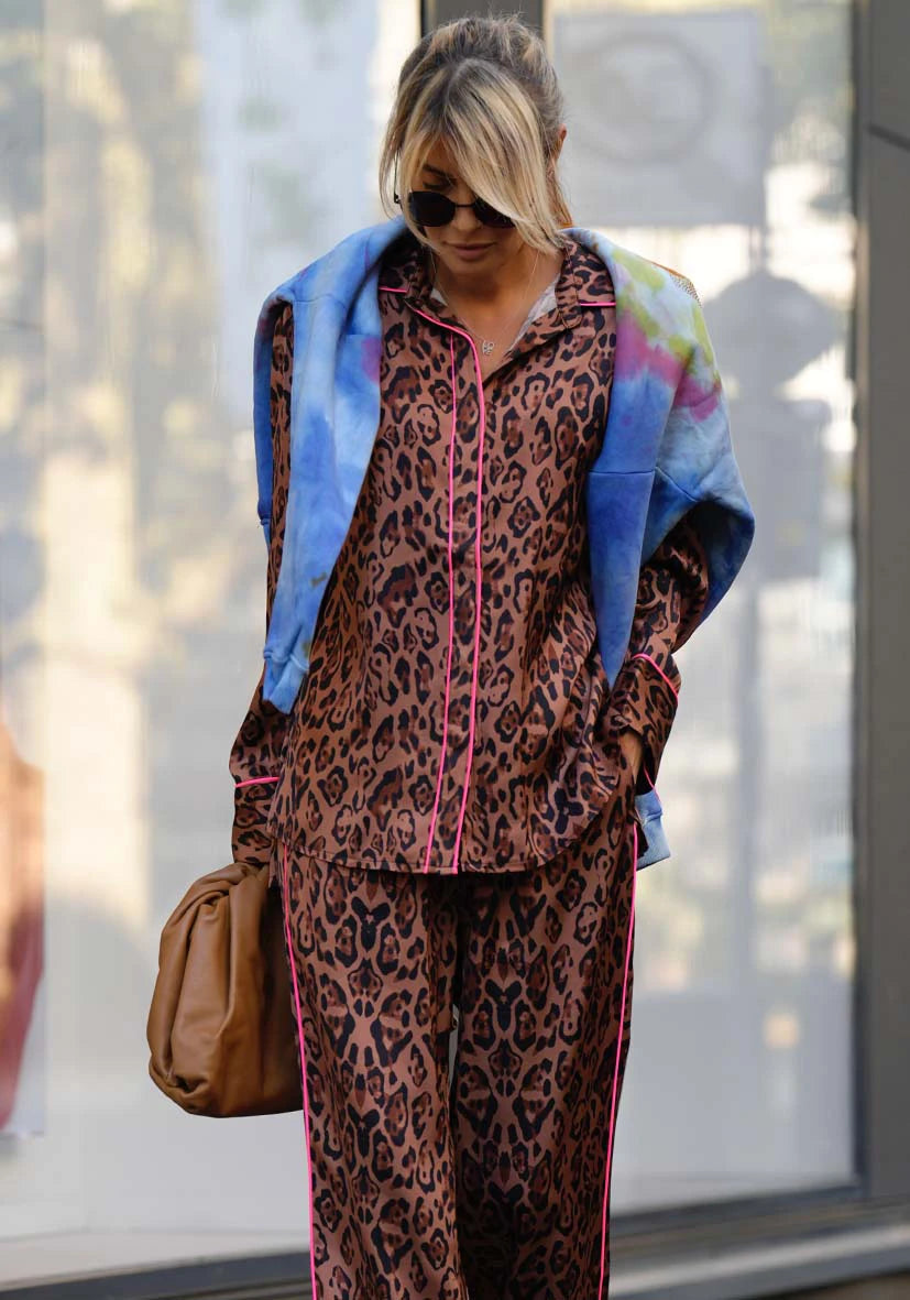 Bluse Leo Love - brown
