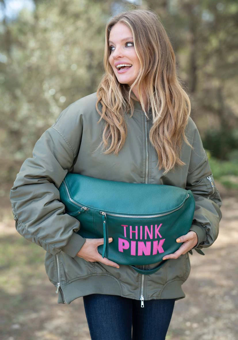 Crossover Bag Think Pink - petrol