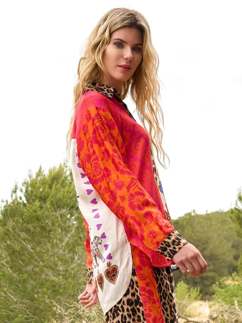 Bluse Leo Butterfly