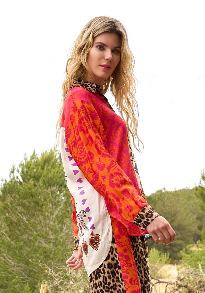 Bluse Leo Paisley