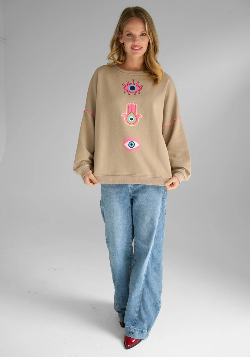 Roundneck Namaste - sand