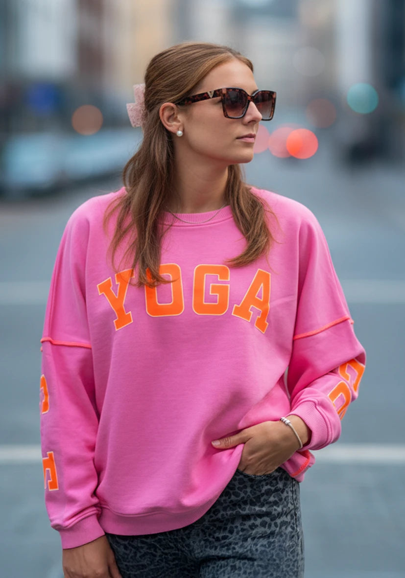 Roundneck Yoga Double - flashrose