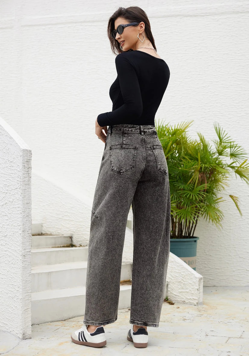 Ballon Jeans - dunkelgrau