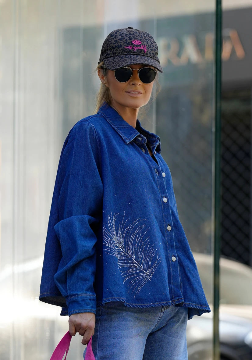 Jeans Bluse Feather