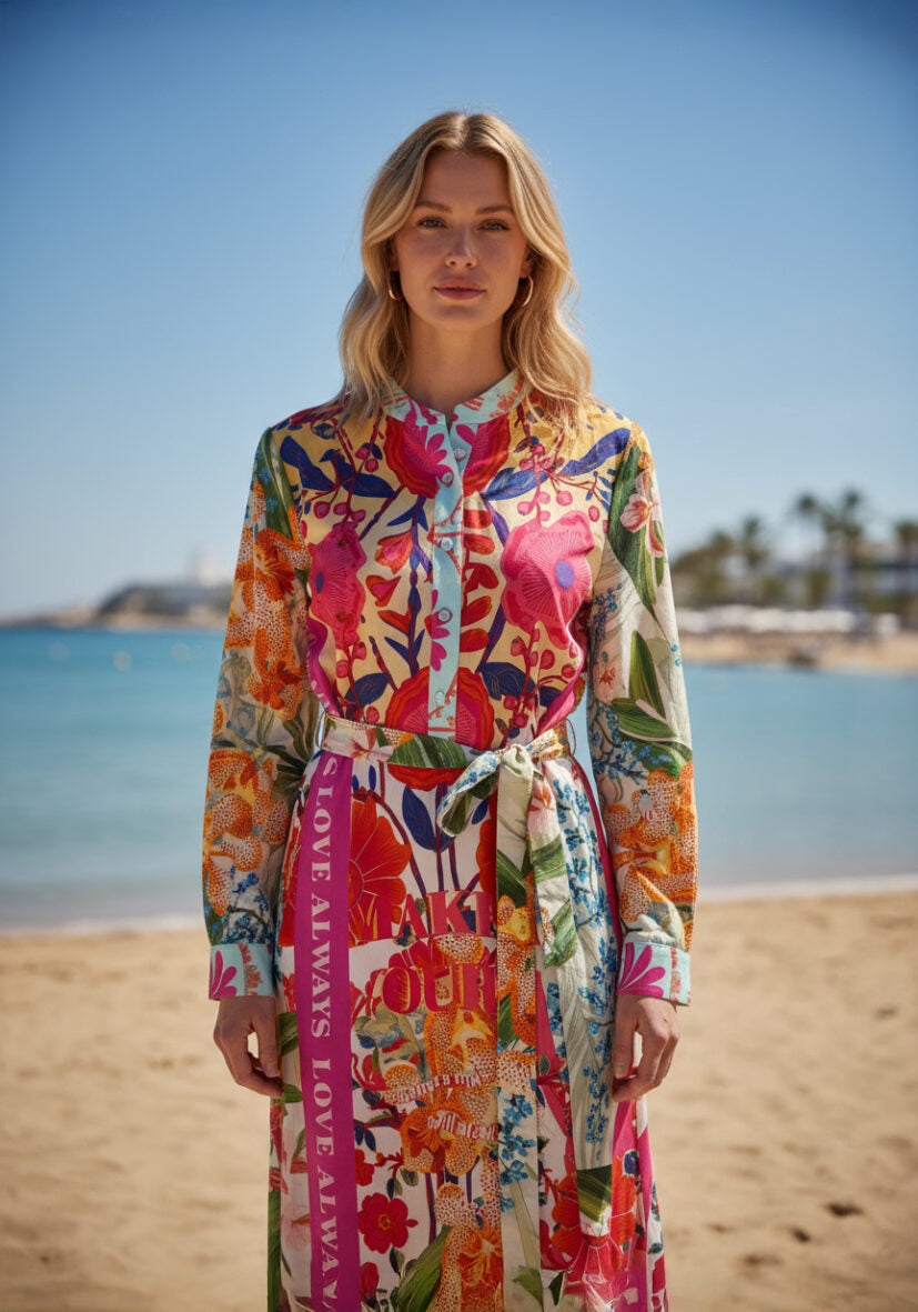 Dress Mosaic Flowers