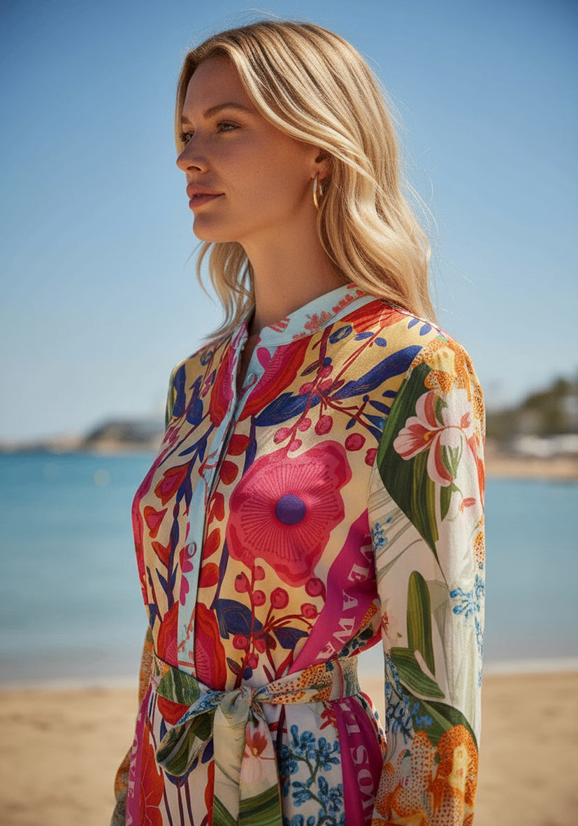 Dress Mosaic Flowers