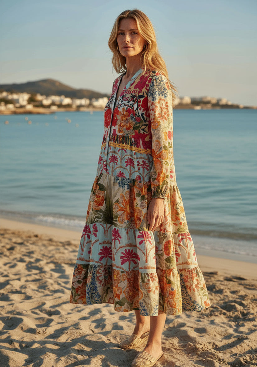 Dress Mosaic Flowers