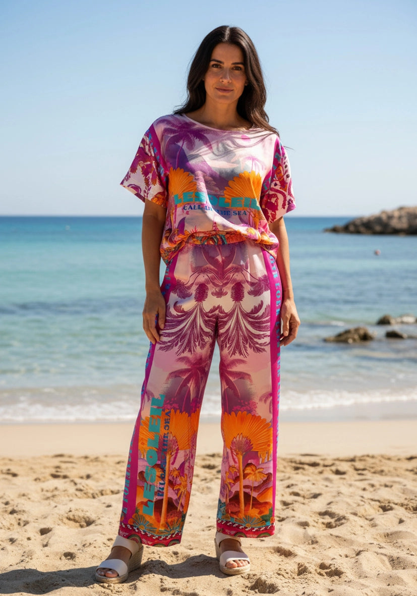 Shirt Blouse Violet Sea