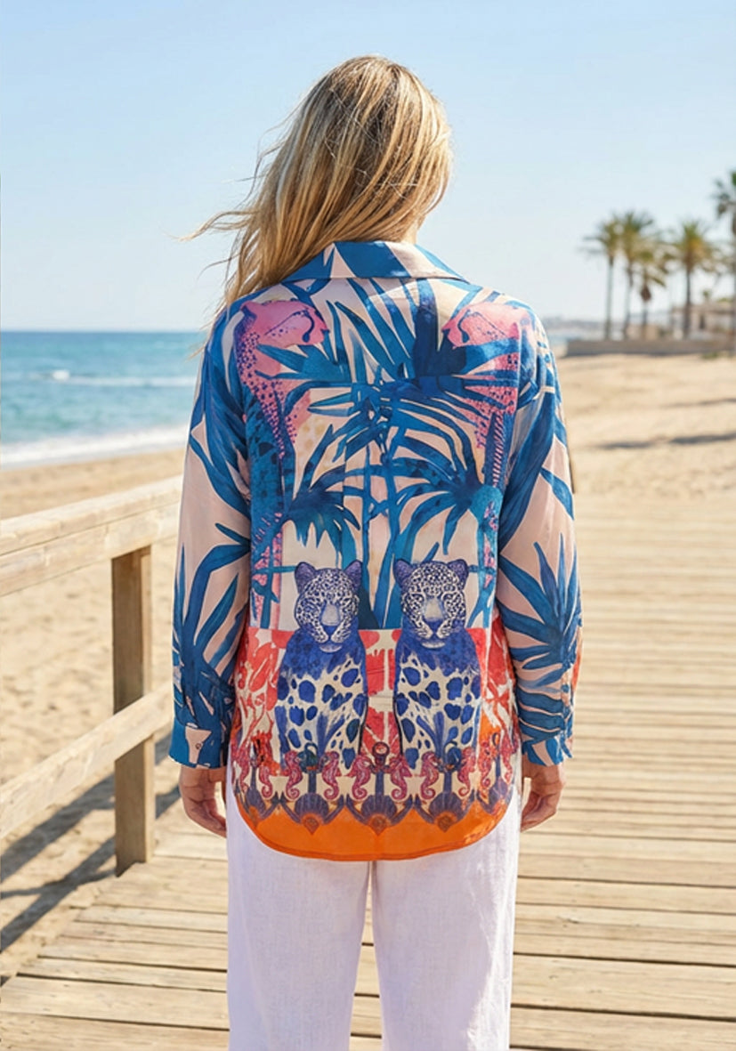 Blouse Leo Leaves