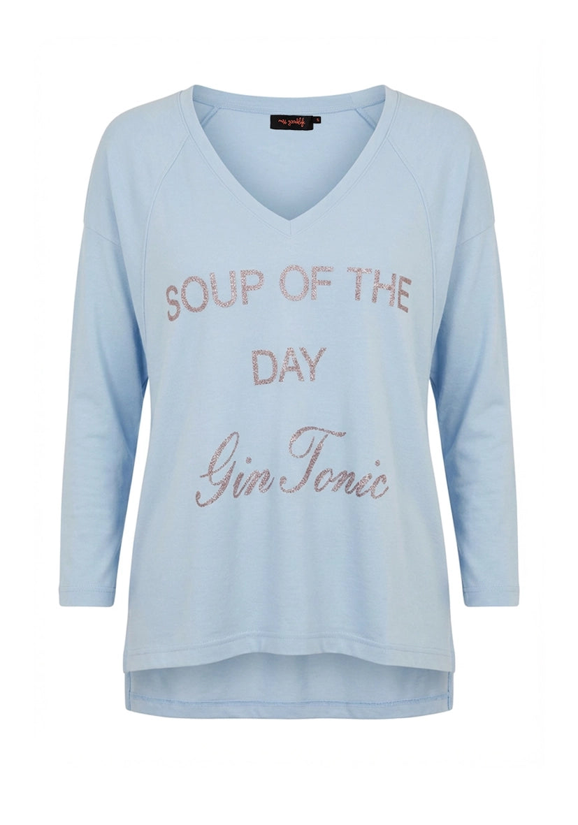 V-Neck Longsleeve Gin Tonic