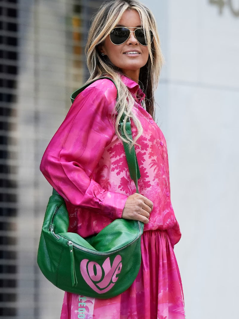 Blouse Pink Glow