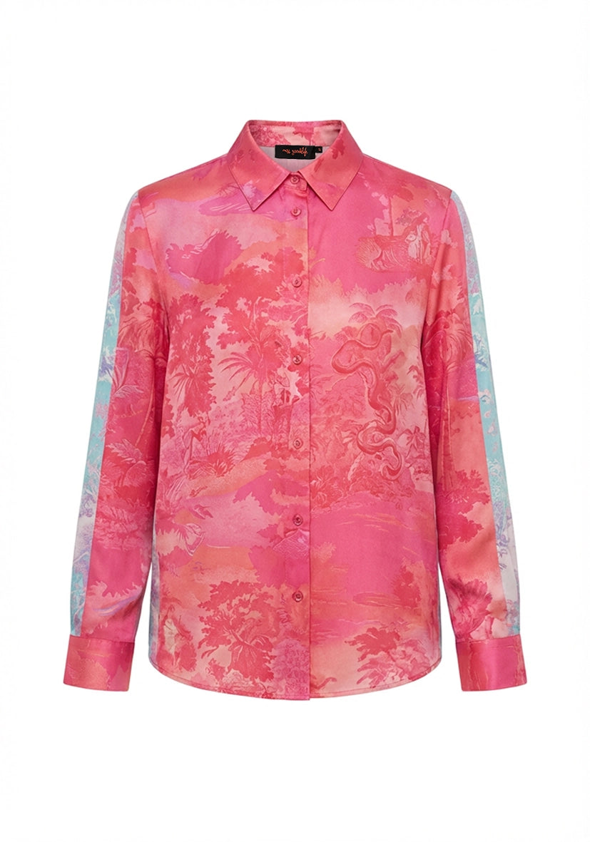 Blouse Pink Glow
