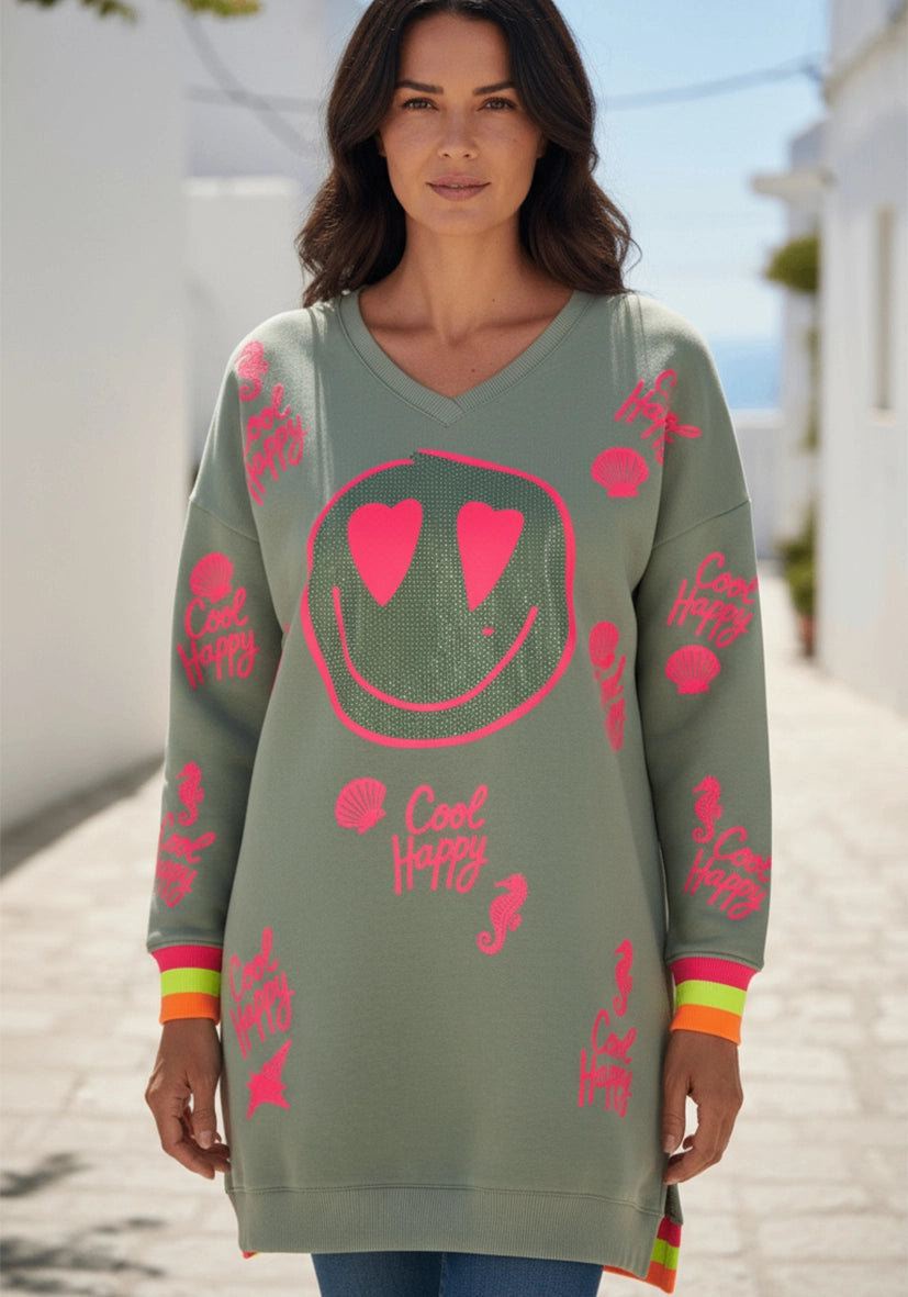 Cuello redondo XO Leo Hearts