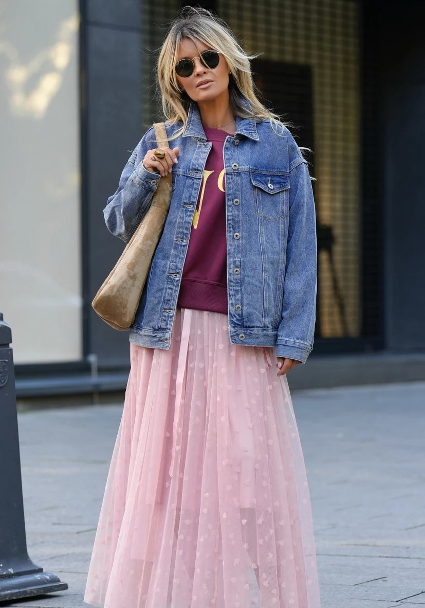 Jeans Jacket Loveheart