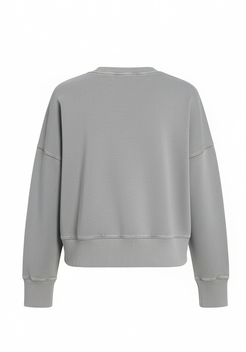 Roundneck Sparkling Amour - grey
