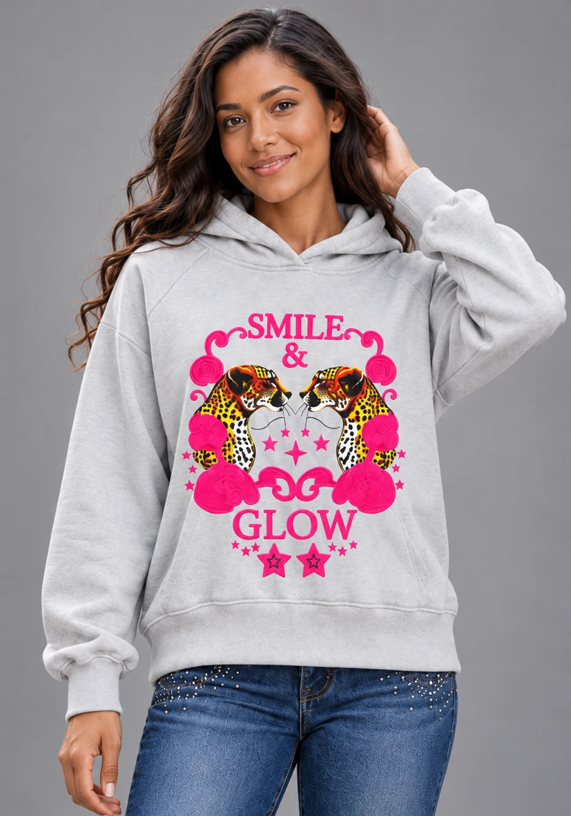Long Hoodie Smile & Glow