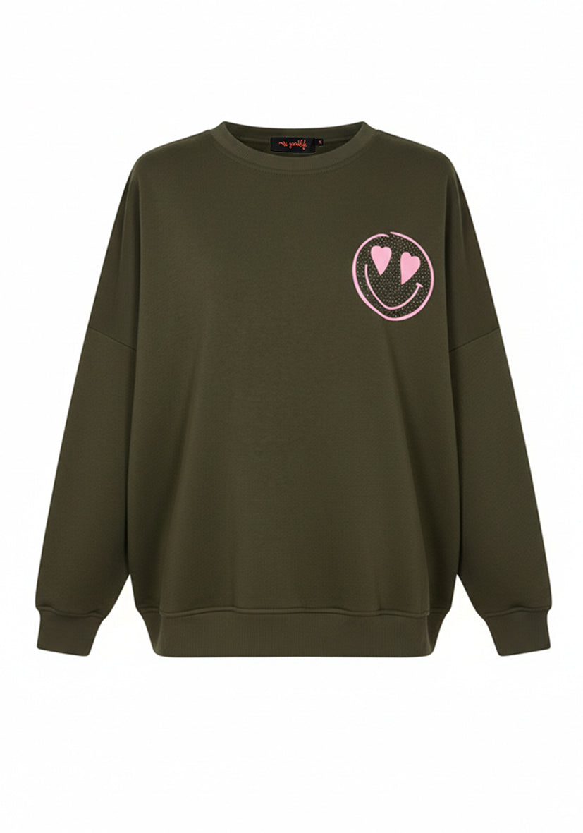 Roundneck Number 1 - olive