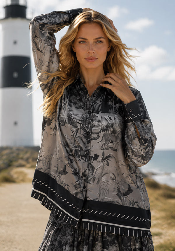 Blouse Midnight Safari