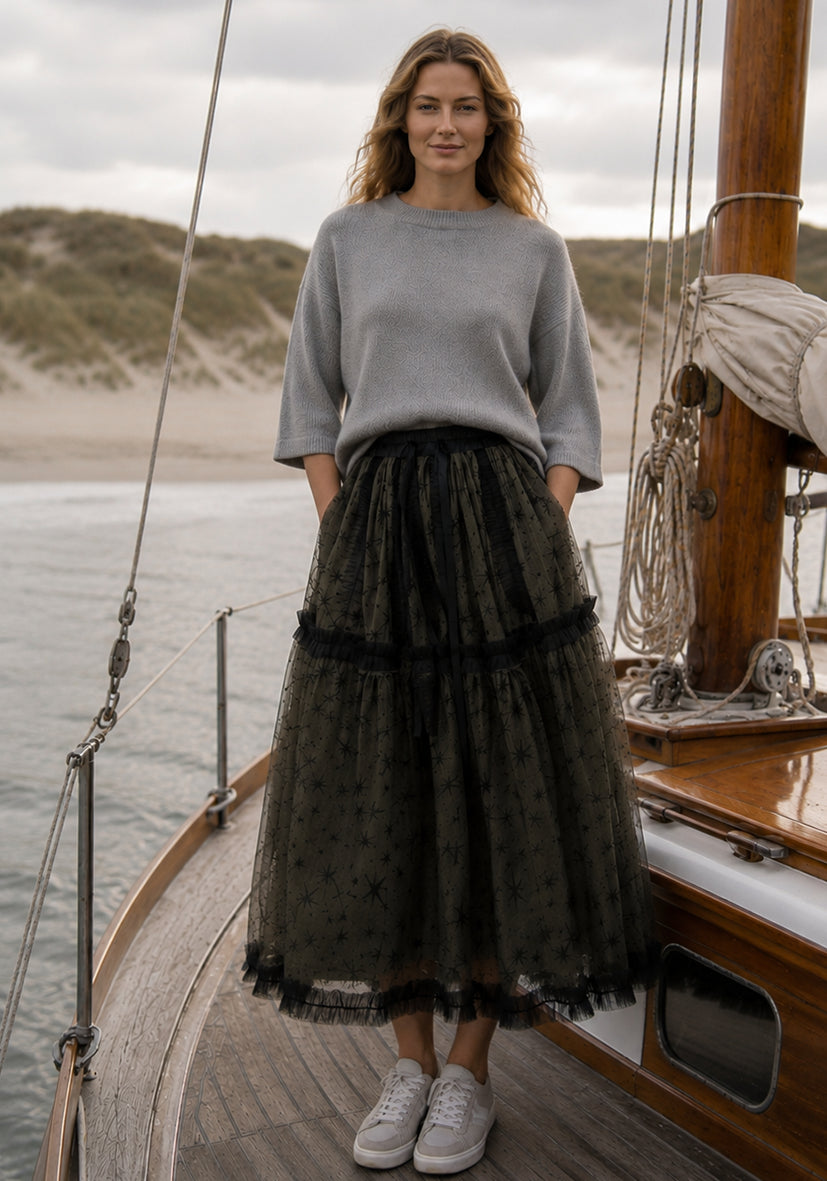 Pull à manches courtes - rosé