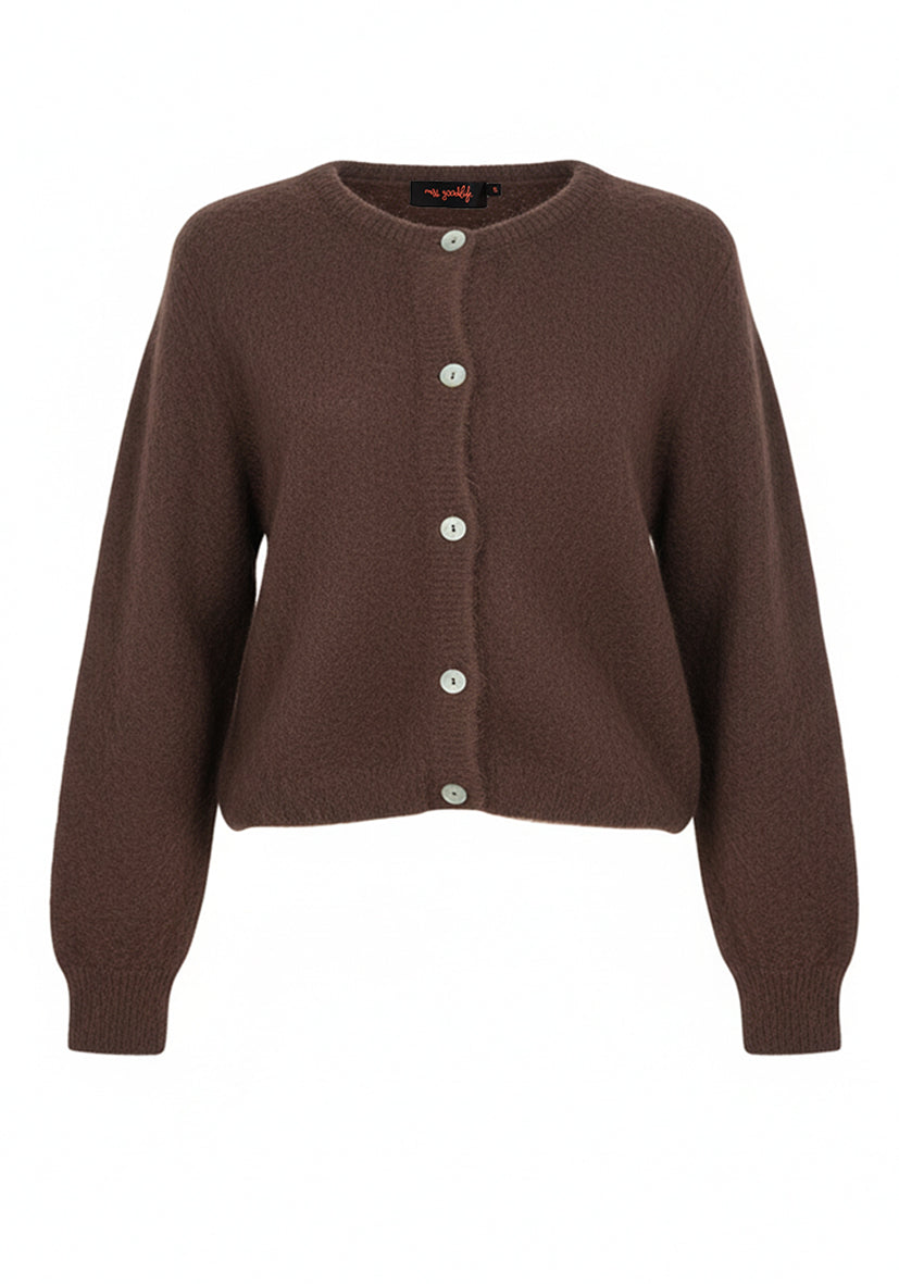 Cardigan Button Up - braun