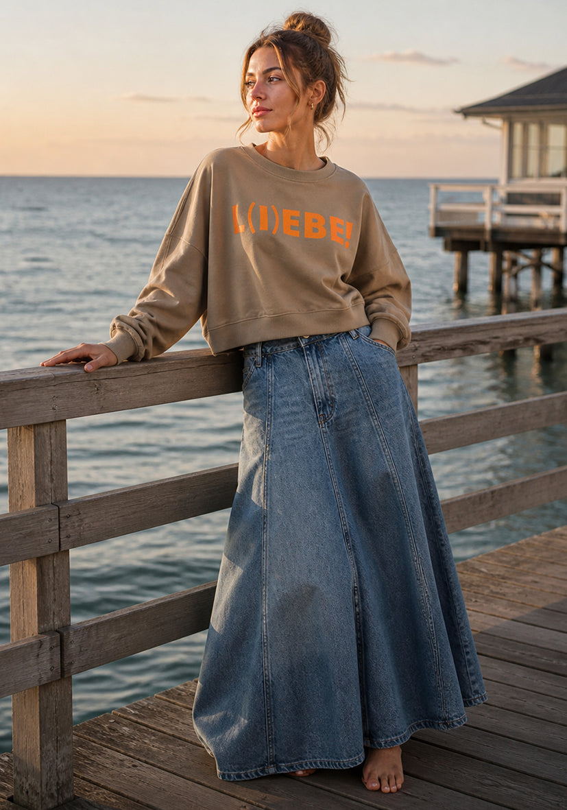 Roundneck L(I)EBE - sand