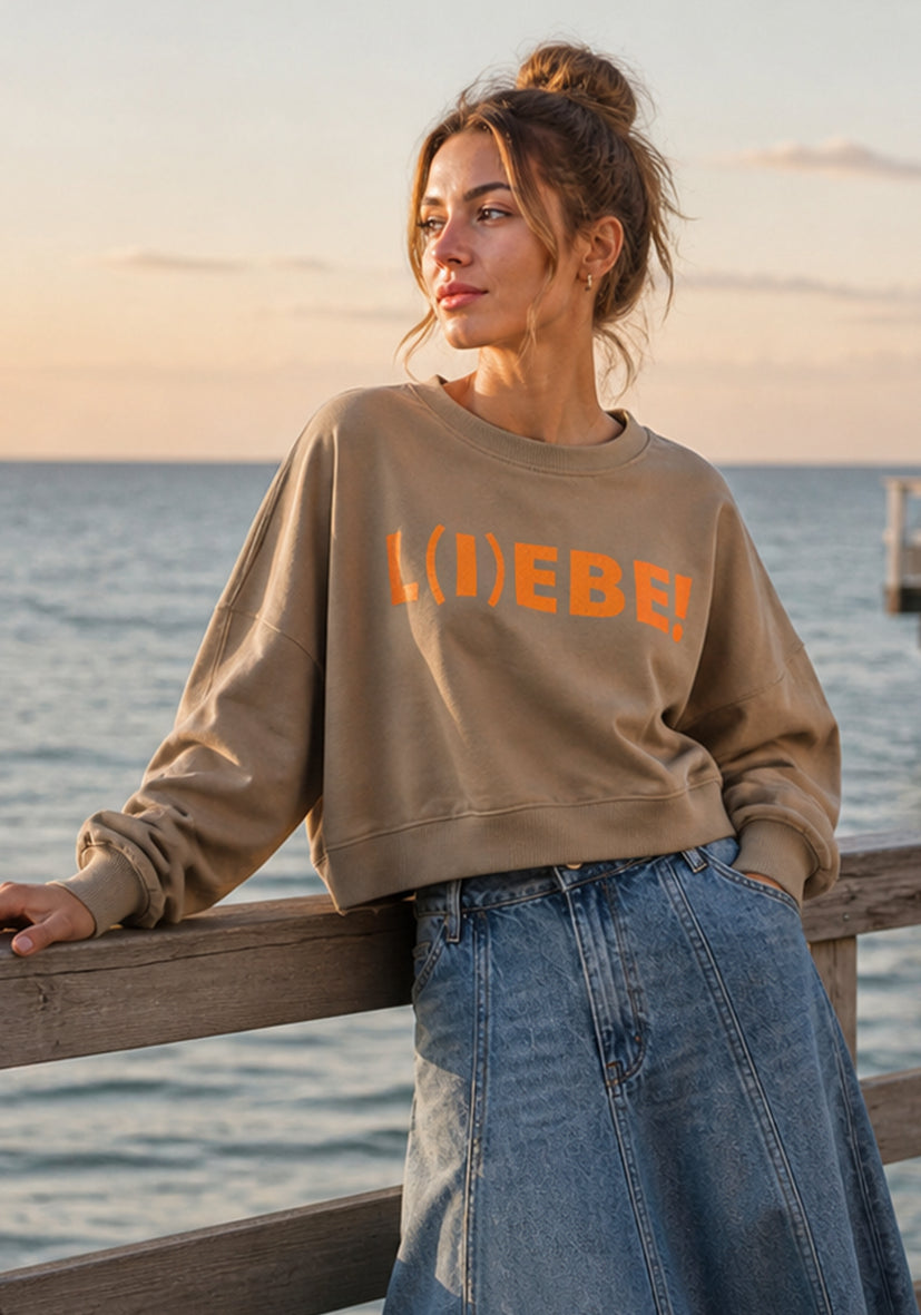 Roundneck L(I)EBE - sand