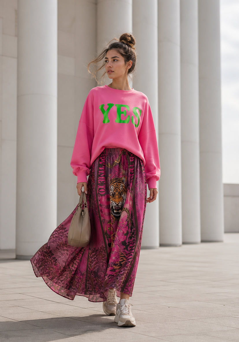 Roundneck Wide YES - flashrose