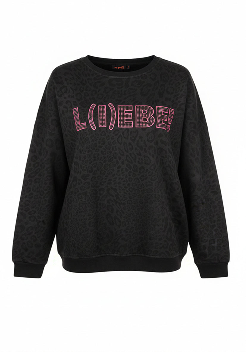 Roundneck Leo L(I)EBE - black
