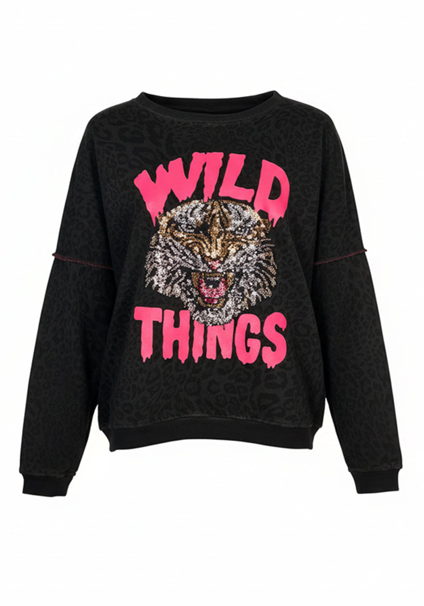Roundneck Wild Thing - grau