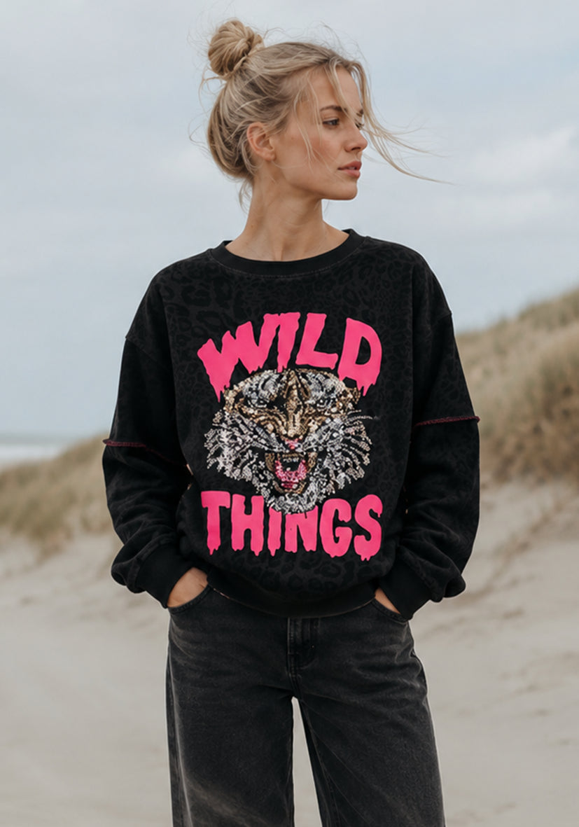 Roundneck Wild Thing - grau