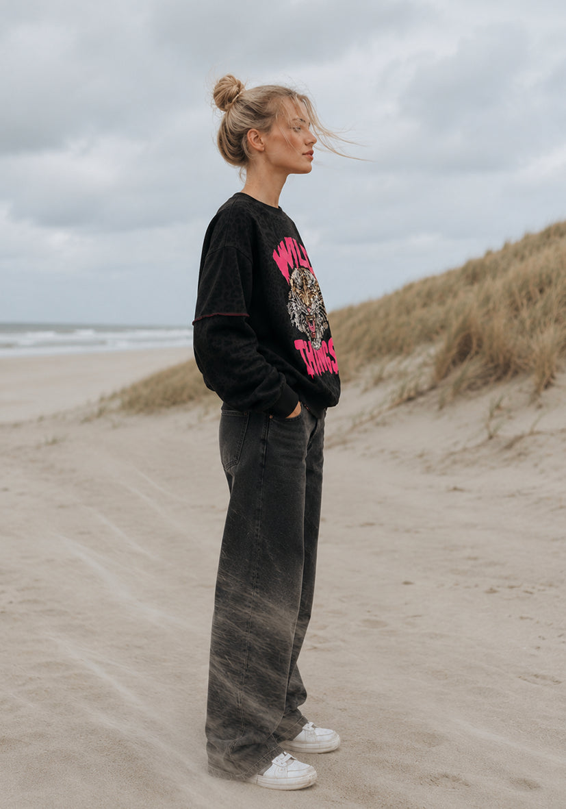 Roundneck Wild Thing - grau