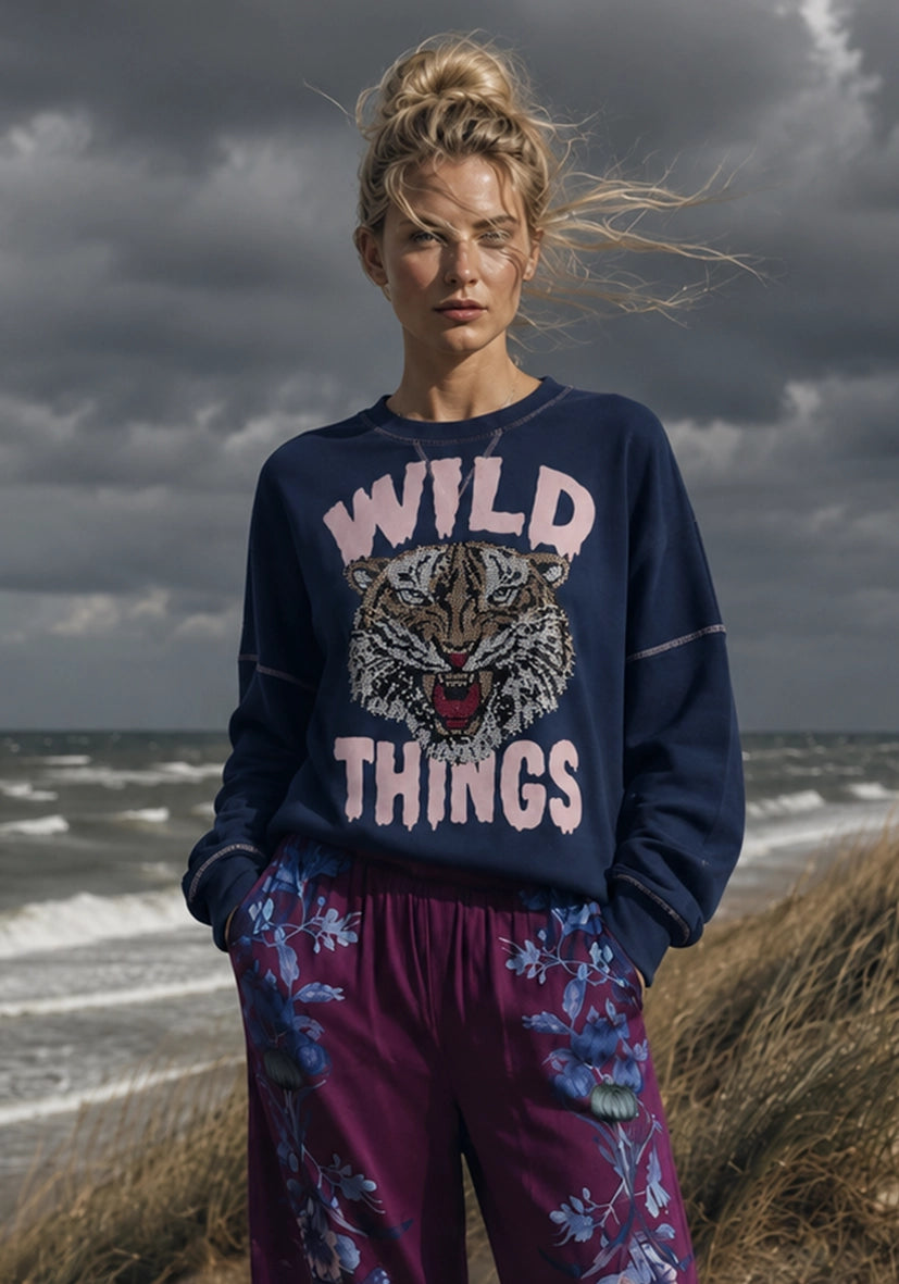 Roundneck Wild Thing - blue