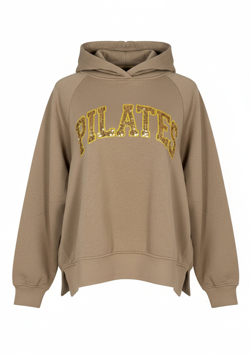 Hoodie Wide Pilates Peace - sand