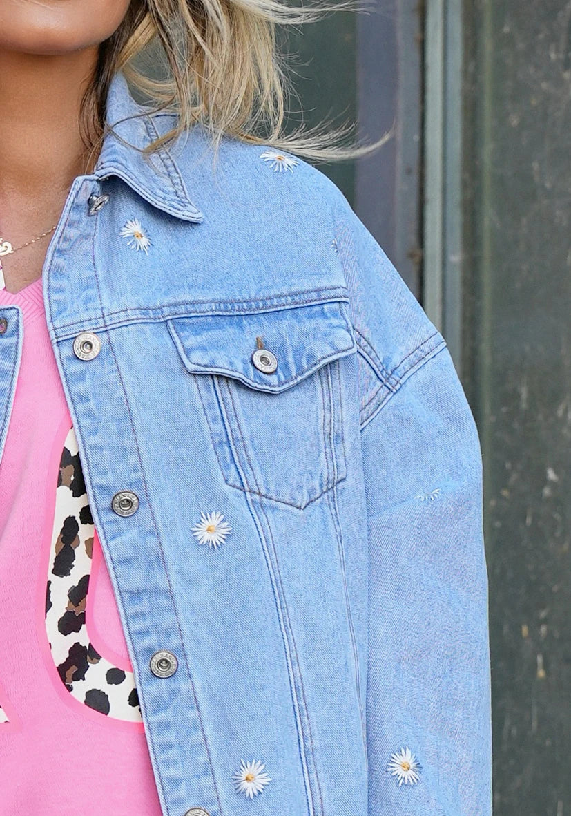 Jeans Jacket Daisy