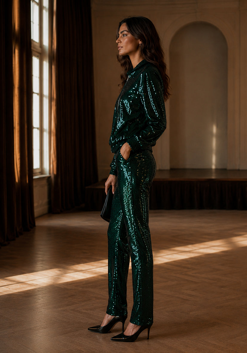 Blazer Glamour Glow - Pine Green