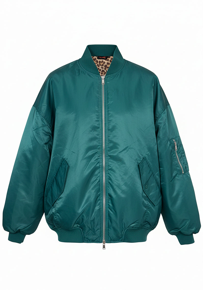 Bomberjacket uni - petrol