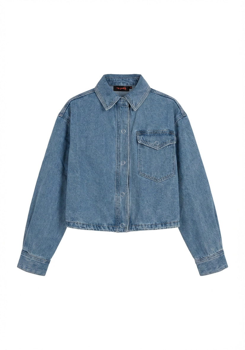 Jeans Jacket Elastic