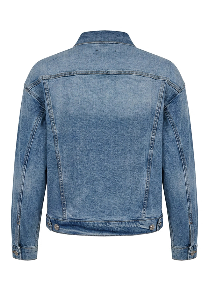 Jeans Jacket Studs Line
