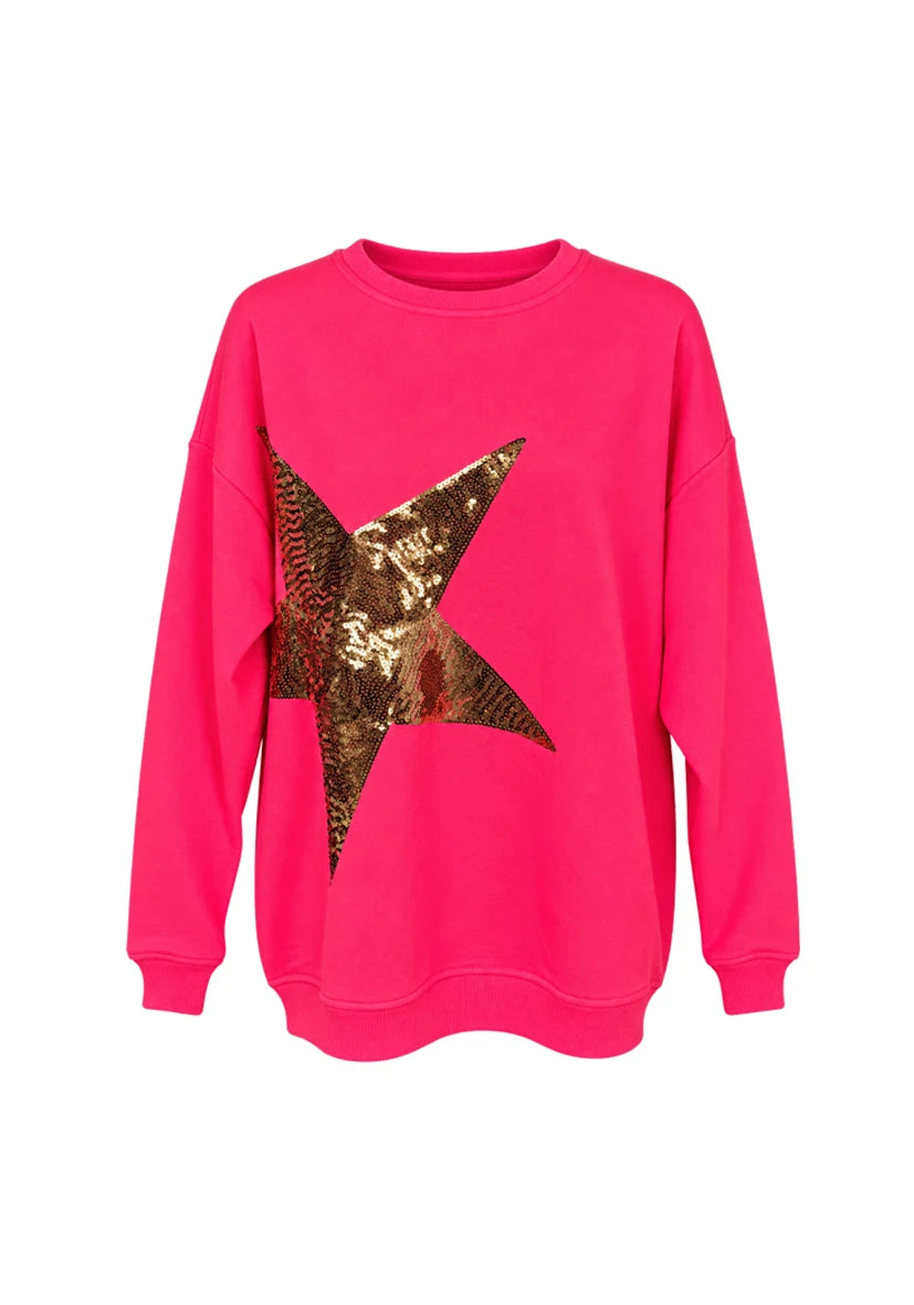 Sudadera con capucha Me and You - crema