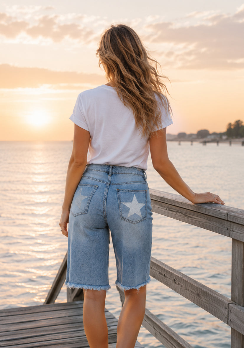 Midi Shorts Stars