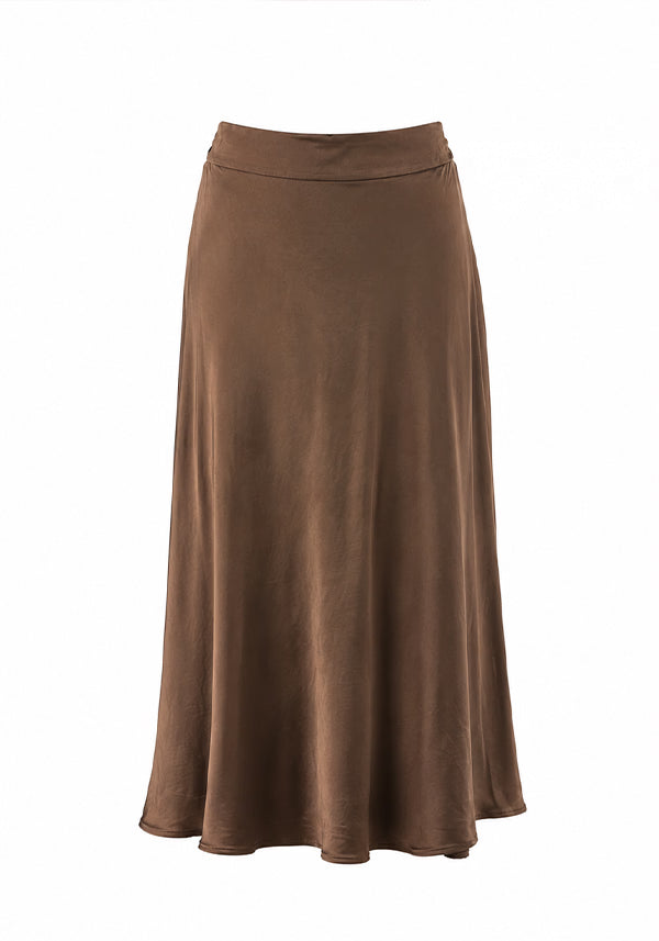 Skirt Silk Touch - braun