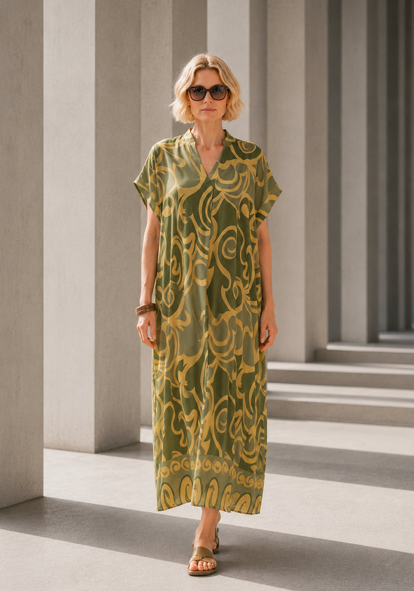 Maxidress Lagoon - olive